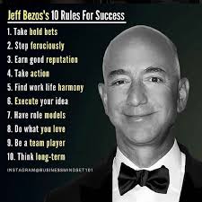 10 Rules Of Success By Jeff Bezos Follow Startupblackbelt For More Motivational Quote Motivational Quotes For Success Motivational Quotes Business Motivation