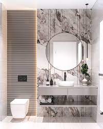 Don't let that small bathroom layout scare you! Apartment In Baku A On Behance Bathroom Design Decor Minimalist Bathroom Design Bathroom Interior Design
