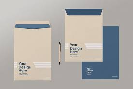 C4 Envelopes Mockup Psd Template Free Print Templates Envelope