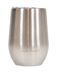 Simply Southern 12oz Stainless Steel Tumbler Silver