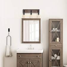 The oil rubbed bronze finish complements this look perfectly. Lnc A03376 Bathroom Vanity Lights Farmhouse Water Pipe Wall Sconces 3 Heads Farmhouse Goals