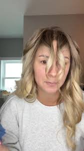 This makes all the difference for me in whether I love my center part or  not! Save this video and try it! Follow for more ❤️