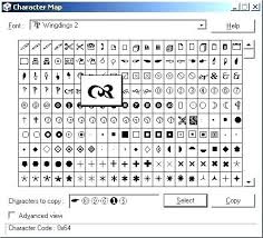 wingdings 2 keyboard your character map wingdings 1