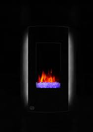 Sawyer industrial electric fireplace mantel with realistic log. Clevr Vertical Wall Mount 32 Adjustable Electric Fireplace Heater With Multicolor Backlight Remote 750 1500w Black Fireplacess Com