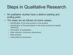 Which of the example research questions stated in 4.1 above do you think could be restated as hypotheses? Part 3 Qualitative Research Ppt Video Online Download