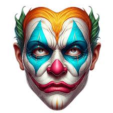 Tengkorak Joker Dan Desain Seni Topi Atas Kaos Keren Siap Cetak Halloween,  Tengkorak Joker Dan Desain Seni Topi Atas Halloween, Print Desain Kaos  Keren Joker Siap Pakai, Pelawak PNG Transparan dan Clipart