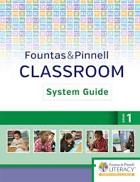 Fountas Pinnell Classroom System Guide Grade 1 1st