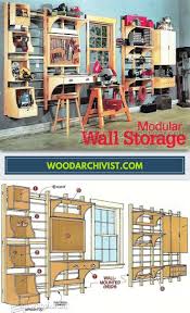 Workshop Modular Wall Storage System Werkstatt Aufbau Garagenwerkstatt Werkstatteinrichtung