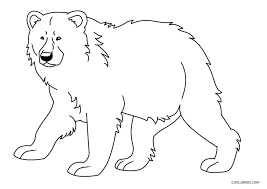 Learn how to react to a grizzly encounter in the wilderness. Free Printable Bear Coloring Pages For Kids