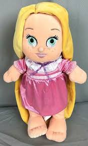 Aurora Baby Plush White Lamb Pink Floral Rose Bow & Ears Girl Lovey  Excellent!