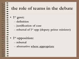 Debaters Briefing Ppt Download