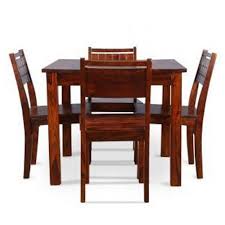 Check out our extendable dining table selection for the very best in unique or custom, handmade add to favorites. Brown Teak Wood 4 Seater Dining Table Rs 5000 Piece Ss Traders Id 20573727912