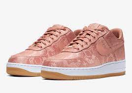 Clot x nike air force 1 premium af1. Clot Nike Air Force 1 Rose Gold Silk Release Date Sneakernews Com