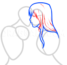 Pin on drawing tips official board. How To Draw Anime Couples Step By Step Drawing Guide By Dawn Dragoart Com