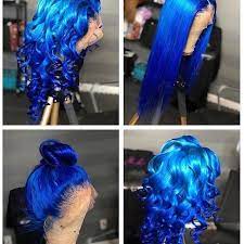 Find a salon that does wonderful hair coloring. Wholesale Retail Human Hair Wigs Bundle Lace Frontal Closure And So On Whatsapp 8618554060512 Brazilia Hair Styles Blue Hair Black Girl Frontal Hairstyles