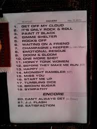 The Rolling Stones On Twitter Last Night S Stones50 Anaheim Set List What S Your Favourite Song Of The Night Johnmayer Micktaylorinfo Http T Co Ctan0sv9yo