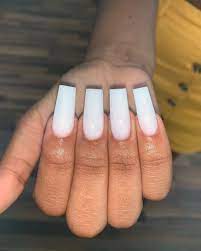 In the new nail season, options with square nails 2021 remain the most demanded and popular. Nails By Jho On Instagram Acrylicnails Squarenails Softwhitenails Long Square Acrylic Nails Tapered Square Nails Square Acrylic Nails