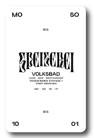 Events Munchen Speiserei Volksbad Geheimtipps Munchen Restaurant Cafe Bar