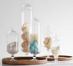 Canisters & jars └ kitchen storage & organisation └ cookware, dining & bar └ home, furniture & diy all categories antiques art baby books, comics pet supplies pottery, porcelain & glass property sound & vision sporting goods sports memorabilia stamps toys & games vehicle parts. Glass Canisters Short Apothecary Decor Apothecary Jars Decor Glass Apothecary Jars