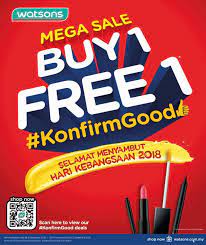 Are you looking for malaysia mega sale 2018? Watsons Mega Sale Promotion Catalogue 2 August 2018 3 September 2018