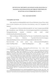 Menyajikan hasil rancangan dan hasil percobaan ilmiah 3. Pdf Review Buku Reformulasi Konsep Mashlahah Sebagai Dasar Dalam Ijtihad Istislahi Tentang Epistiologi Hukum Islam Dan Perkembangannya