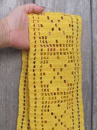 Vintage Crochet Table Runner Small Table Runner 5 5 X Etsy Crochet Table Runner Vintage Crochet Hand Crochet