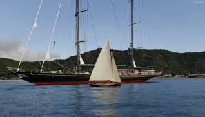 Luxury superyacht "Marie" performs at Loro Piana