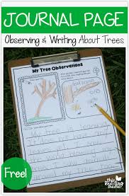 Tree Journal Page Observing Writing About Trees This Reading Mama Homeschool Nature Study Tree Study Nature School