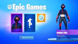 Fortnite cyber infiltration pack 4k. Neu Weiblicher Ikonik Skin In Fortnite Youtube