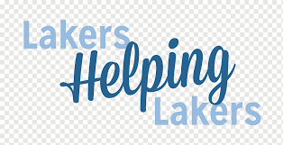 Los angeles lakers logo, nba, background, gold, indoors, no people. Los Angeles Lakers Outreach Logo Community Grand Valley State University Lakers Logo 2018 Blue Text Logo Png Pngwing