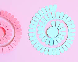 These rolled flowers are perfect pastel colors and great for. Rolled Paper Flower Sign The Craft Patch