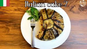 Better with pasta or cut eggplants into 3/4 inch dice. Baked Pasta Recipe How To Make Italian Eggplant Pasta Cake Timballo Timpano Timbale Etw Recipe Youtube