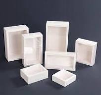 Recyclable Custom Printing Cardboard Paper Drawer Packaging Sliding Box  With PVC Clear Lid Luxury Gift Soap Tea Kraft Paper Box