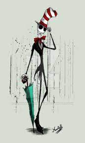 Jack In The Hat Nightmare Before Christmas Drawings Nightmare Before Christmas Tattoo Jack Nightmare Before Christmas