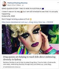 Jessika toothman it's easy to see why parents would want to keep tabs on who their kids are chatting u. Lgbti Rights Australia Please Read This Amazing Response From A Fantastic Parent Michael Collins Written After Political Posting Mumma Attacked His Son Drag Queen Hannah Conda For Performing To Children From