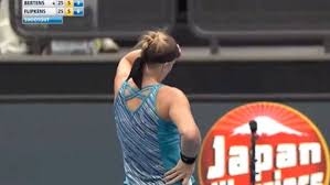 Kiki bertens is the winner of the wta st.petersburg open 2019. Tennis Ace Kiki Bertens Loses Match By Serving Ball Onto Her Own Head Metro News