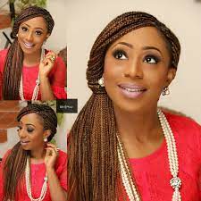 Dakore Akande Dishes Trendy Unique Box Braids Updo Braided Hairstyles Updo Box Braids Hairstyles Hair Styles