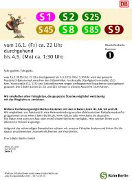 A fictional commuter route based on the berlin s75 bahn. Zusammenfassung Der Fahrplananderungen Wegen Bauarbeiten Pdf Free Download