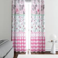 pink shabby chic curtains wayfair
