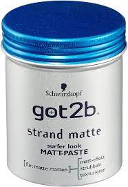 Spread into the palms and shredd, spin or flatten individual games as desired.</p> Got2b Strand Matte Matt Paste 6er Pack 6 X 100 Ml Amazon De Beauty