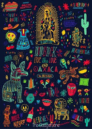 Best mexico wallpaper, desktop background for any computer, laptop, tablet and phone. Black Theme Wallpaper Mexican Art Mexican Folk Art Art Inspiration