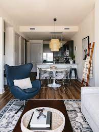 Downtown Austin Pied A Terre Bandd Design Small Condo Living Condo Living Room Modern Condo Living Room
