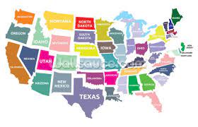 Find local businesses and nearby restaurants, see local traffic and road conditions. Map Of The Usa Wallpaper Mural Wallsauce De