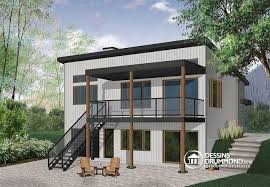 Plan De Maison Unifamiliale Calypso No 3991 Modern House Plans Basement House Plans Modern House Floor Plans