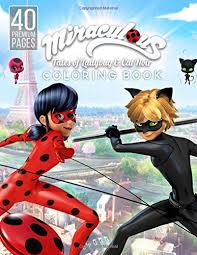 Ladybug and cat noir coloring pages to download print drawing e chat (miraculous) page kwami nooroo printable trixx. Miraculous Tales Of Ladybug And Cat Noir Coloring Book Wonderful Coloring Book For Kids For Ages 4 12 Buy Online In Sweden At Sweden Desertcart Com Productid 202952560