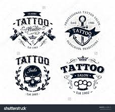 So the logo belongs to ubisoft's assassin's creed. Stock Vector Vector Tattoo Studio Logo Templates On White Background Cool Retro Styled Vector Emblems 214039513 Jpg 150 Tattoo Studio Symbolic Tattoos Tattoos