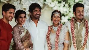 Samantha And Naga Chaitanya Happy Moments At Akhil Akkineni And Shriya Bhupal Engagement Ceremony Youtube