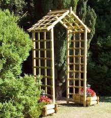 New Timber Wooden Trellis Garden Arch Archway Garden Archway Garden Arch Garden Arches