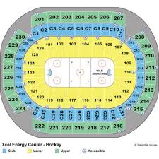 62 qualified xcel energy center seats