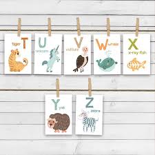 animal alphabet card set alphabet flash cards abc nursery wall etsy libros infantiles interactivos libro infantil juegos didacticos